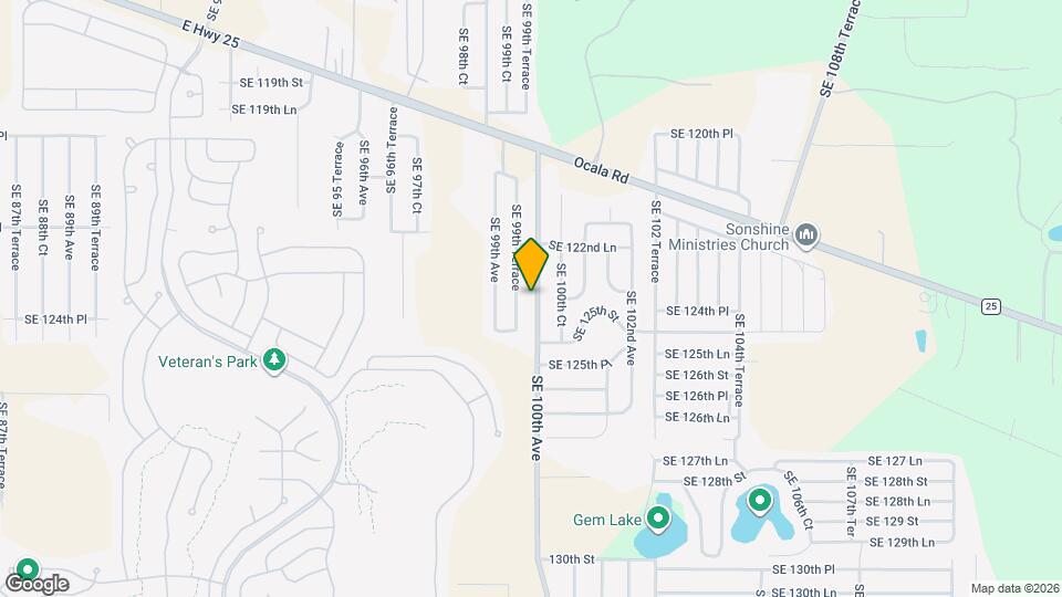 12406 SE 100th Ave Map and Location Details