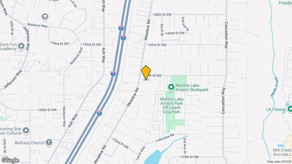 14705 Meadow Rd Mapa y Detalles de la Ubicación