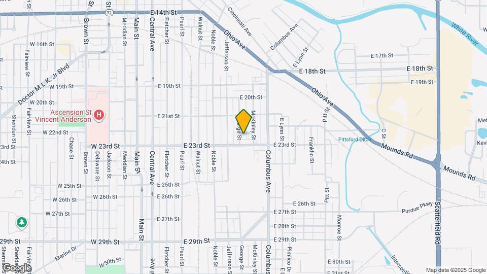 2214 George St Map and Location Details