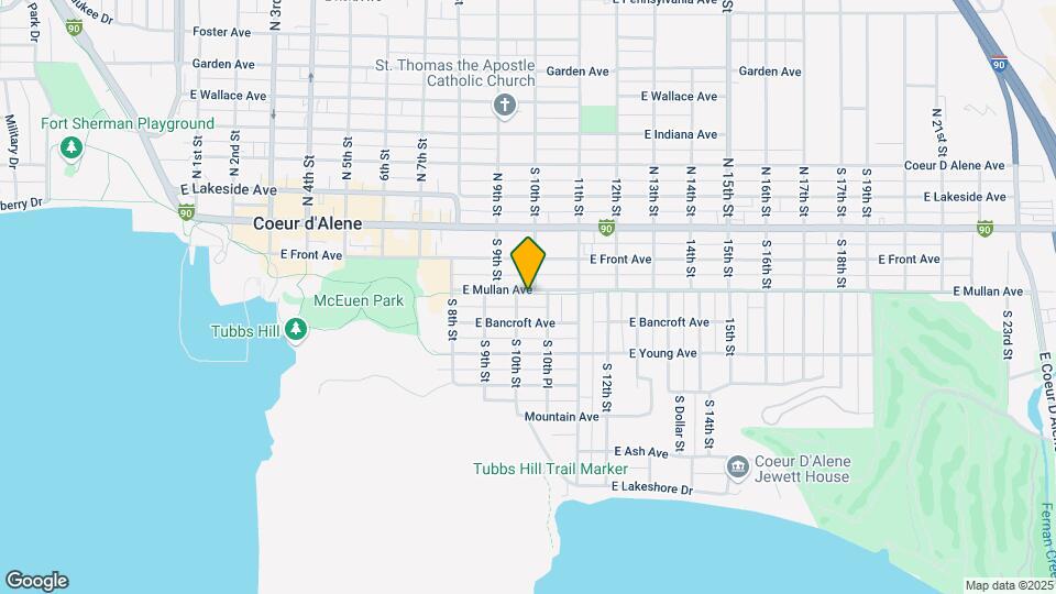 1008 E Mullan Ave, Unit #104 Map and Location Details