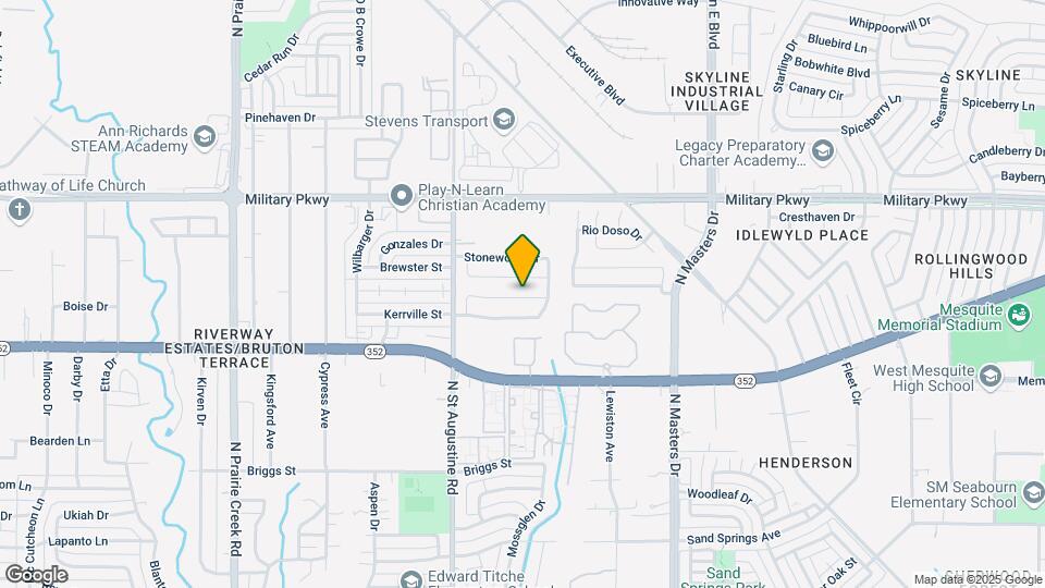 9723 Pinehurst Ln Map and Location Details