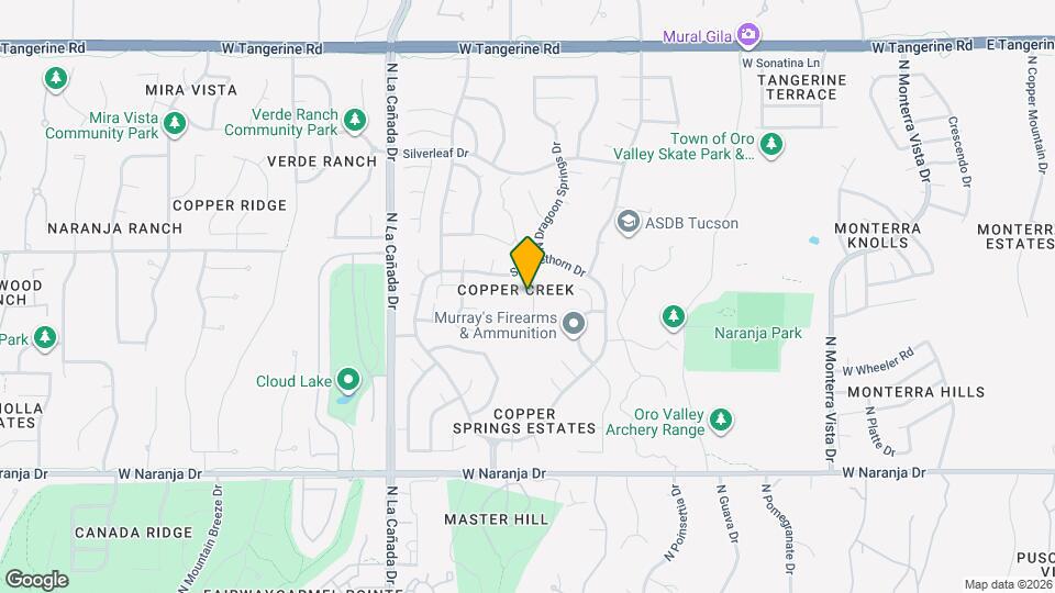 11525 N Eagle Peak Dr Mapa y Detalles de la Ubicación