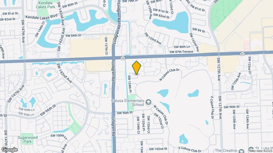 13425 SW 91st Terrace Map and Location Details