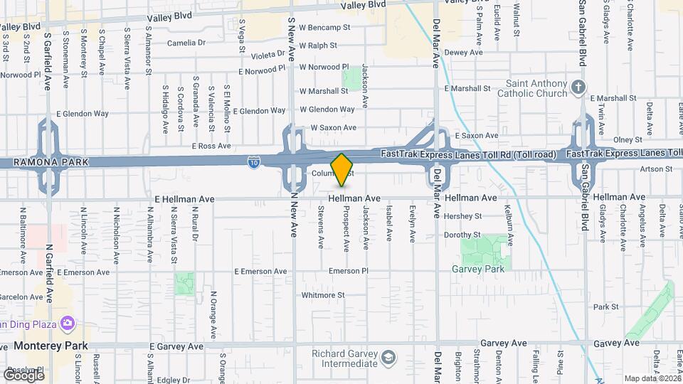 7535 Hellman Ave Map and Location Details