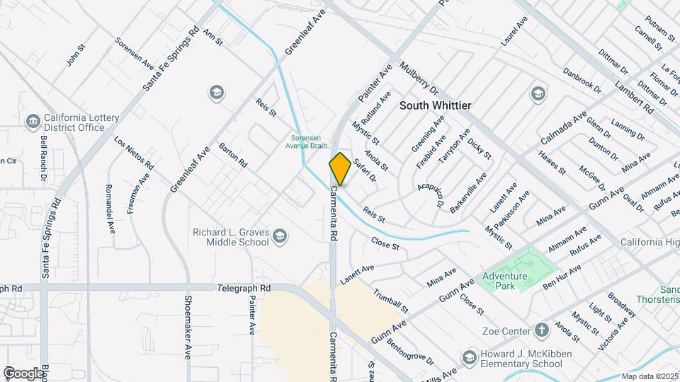 13300 Reis St Mapa y Detalles de la Ubicación