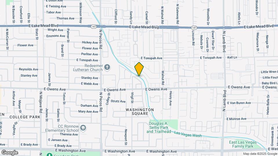 1656 Stevens St Map and Location Details