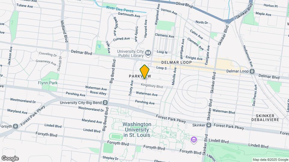 6803 Kingsbury Blvd Map and Location Details