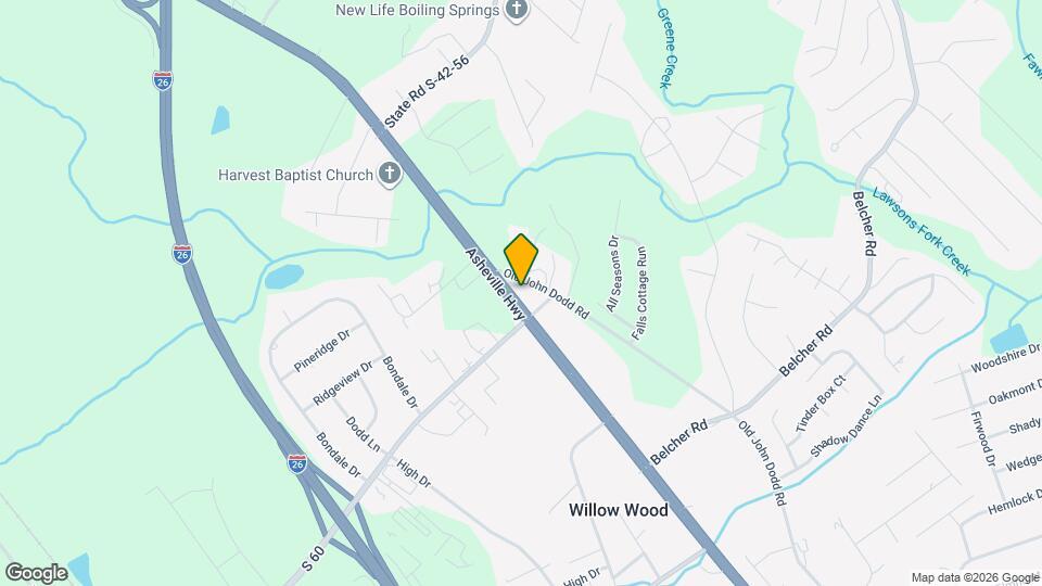 9112 Asheville Hwy Map and Location Details