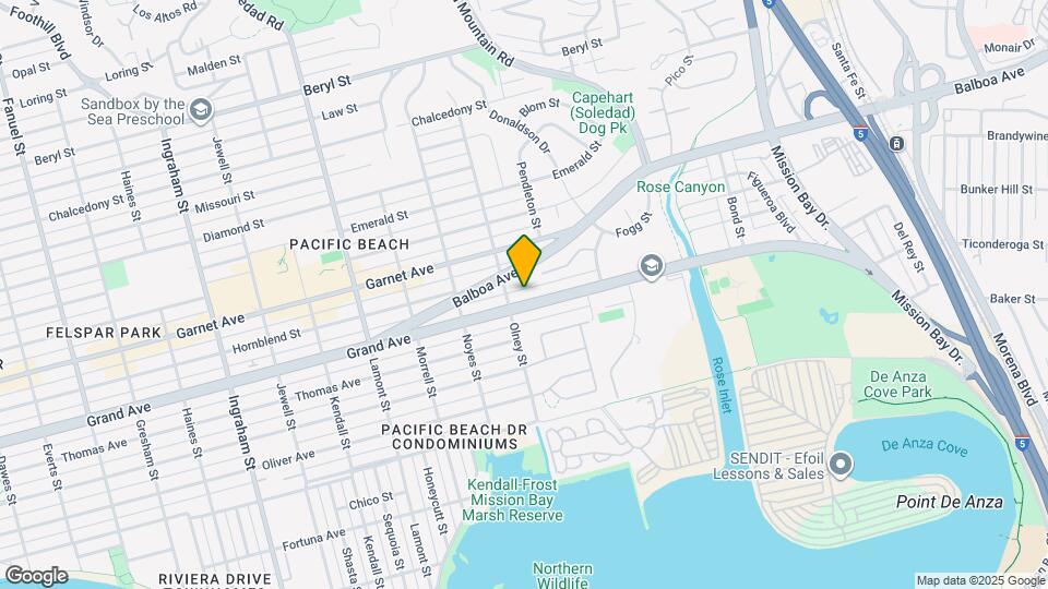 2224 1/2 Grand Ave Map and Location Details