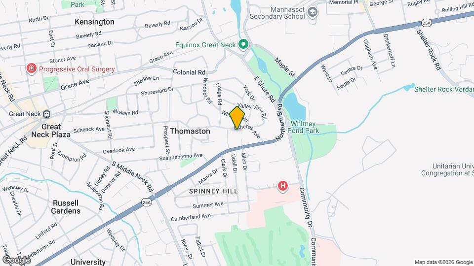 268 Schenck Ave Map and Location Details