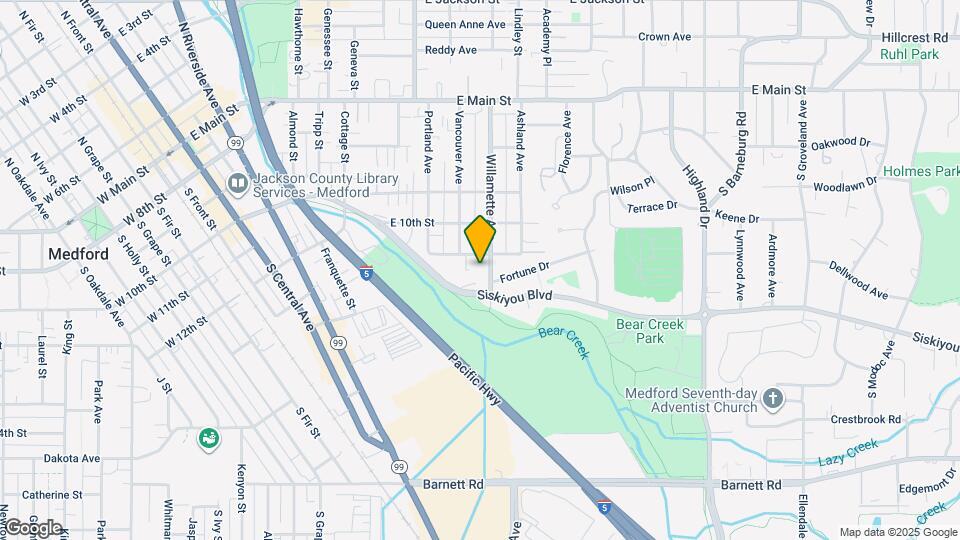 410 Willamette Ave Map and Location Details
