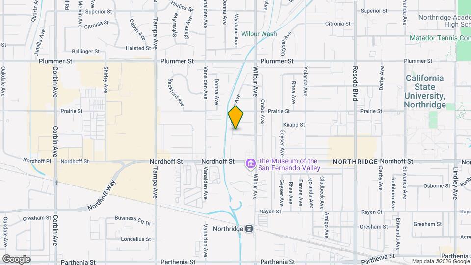 9200 Wystone Ave Map and Location Details