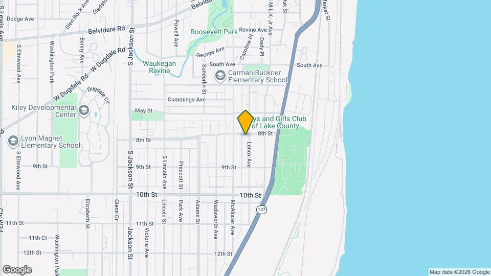 810 Lenox Ave, Unit 2 Map and Location Details