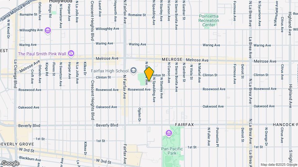 520 N Genesee Ave Mapa y Detalles de la Ubicación