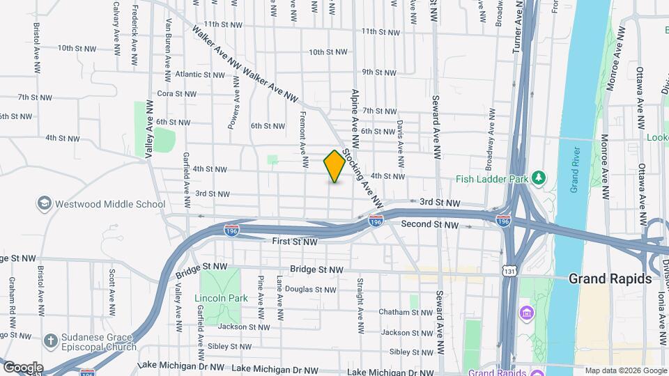 612-614 Pettibone Ave NW Map and Location Details