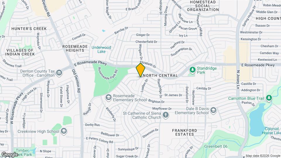 3642 Foxboro Ln Map and Location Details