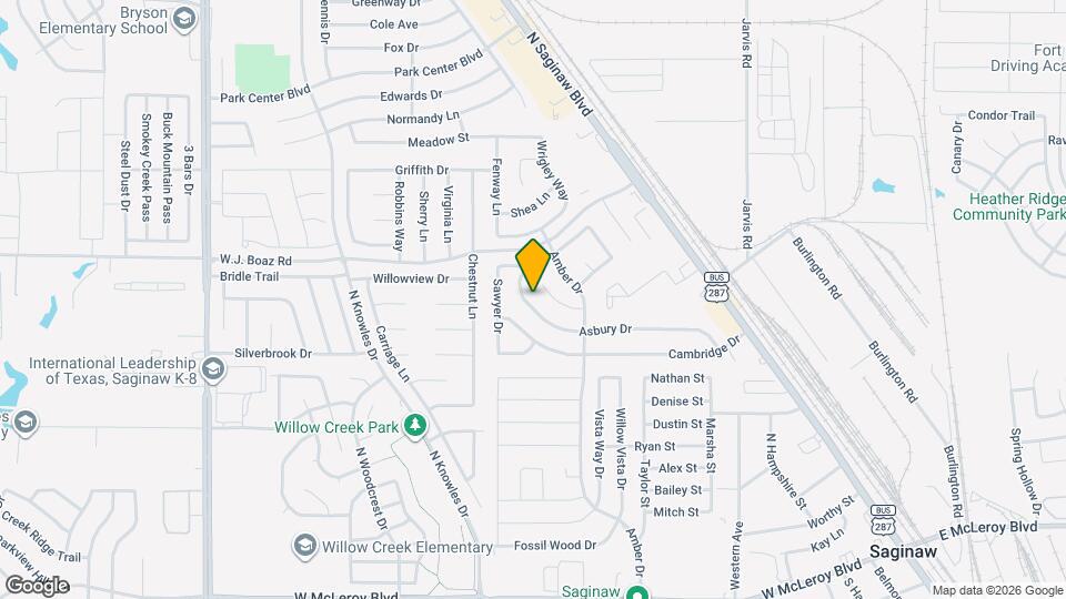 548 Asbury Dr Map and Location Details