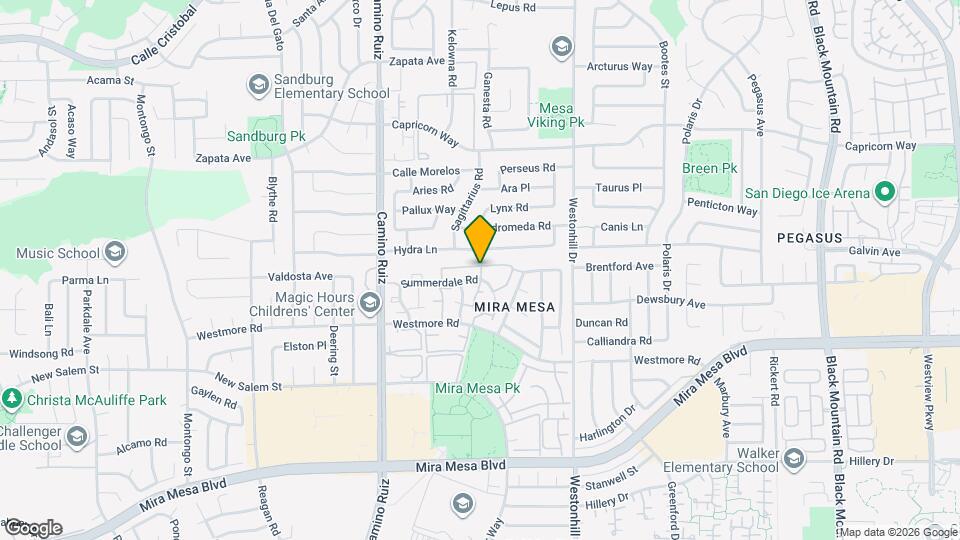 8534 Summerdale Rd Map and Location Details