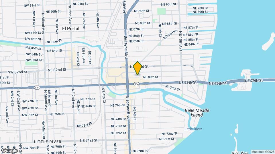 695 NE 80th St Map and Location Details