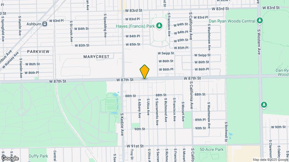 3041 W 87th St Map and Location Details