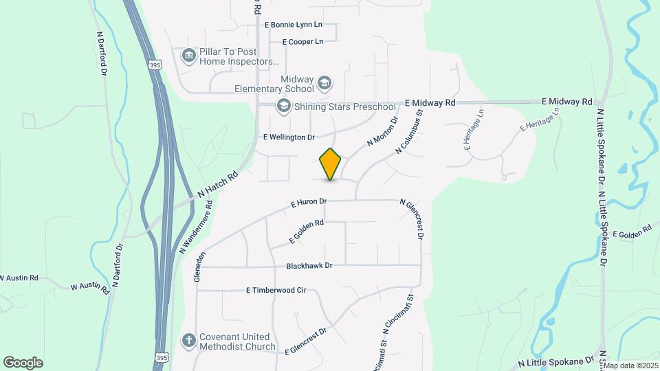 814 E Country Hill Ct Map and Location Details