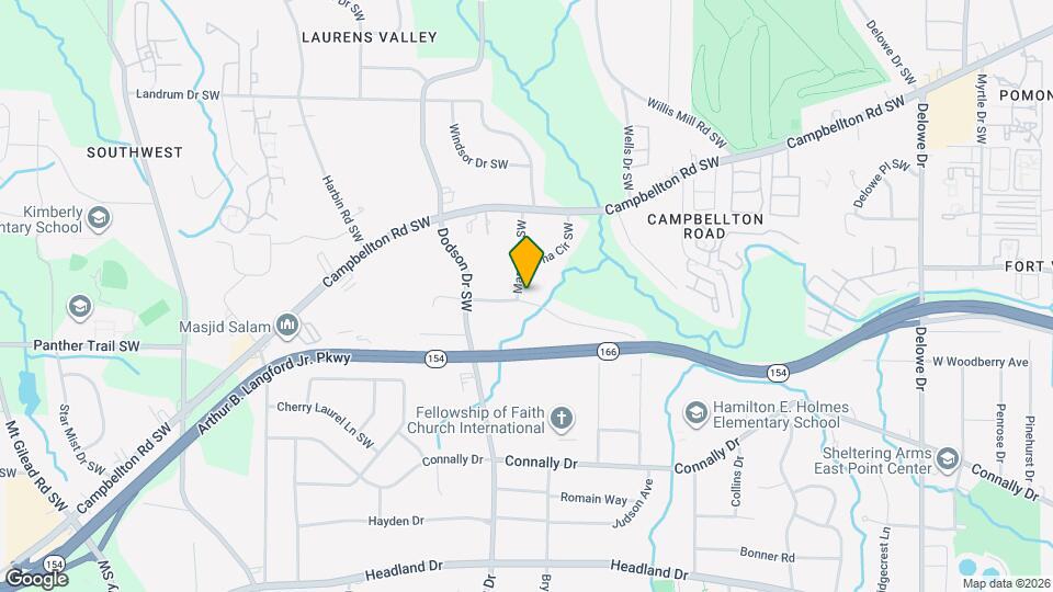 2020 Marvin Ln SW Map and Location Details