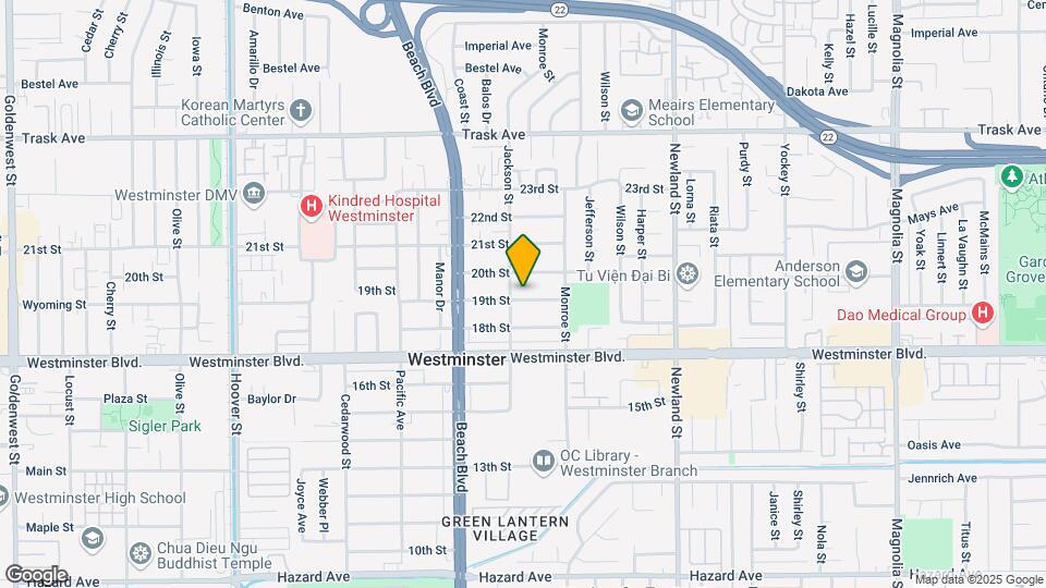 8141 19th St Map and Location Details