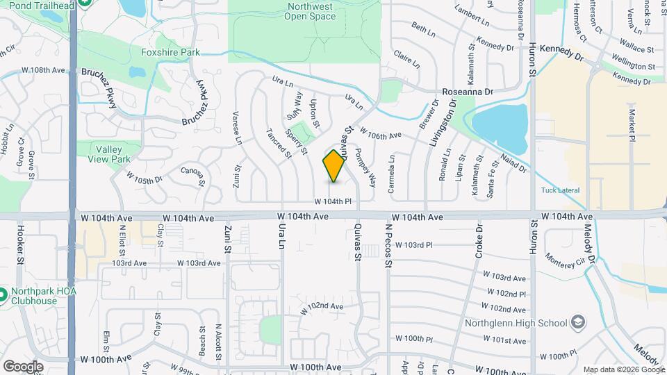 10470 Romblon Way Mapa y Detalles de la Ubicación