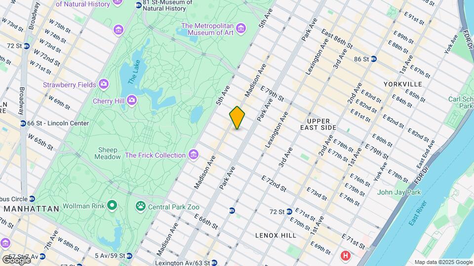 43 E 74th St-Unit -4a Map and Location Details
