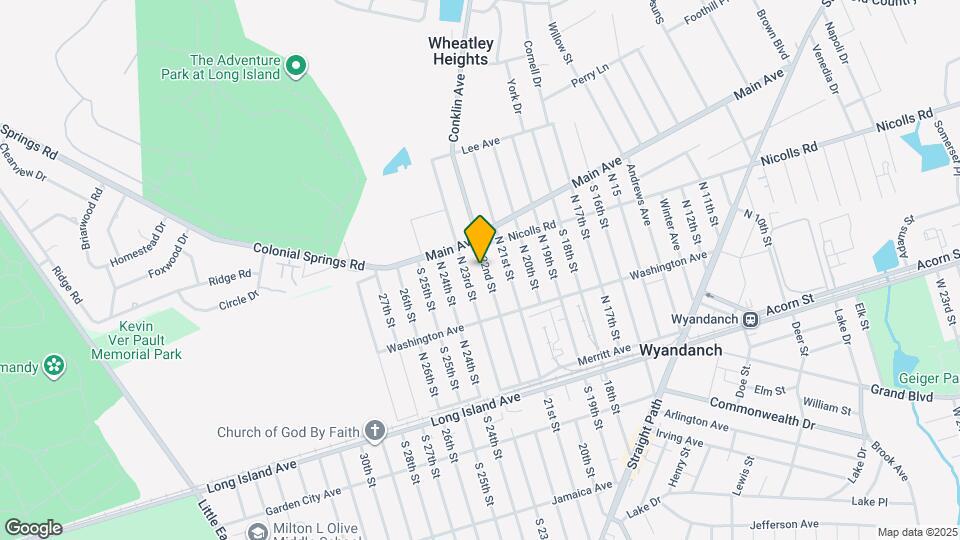 148 N 22nd St Map and Location Details