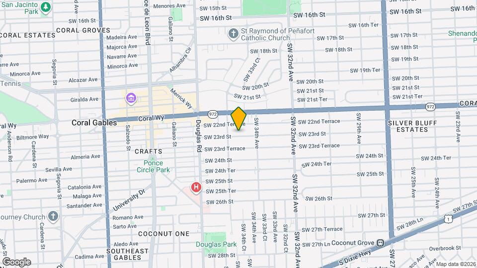 3521 SW 23rd St Map and Location Details