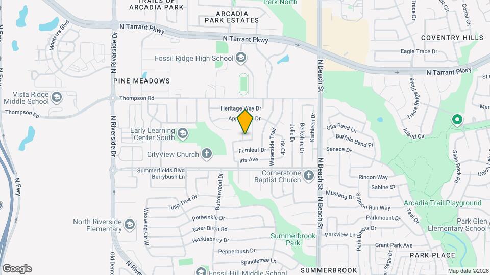 8100 Rambler Rose St Mapa y Detalles de la Ubicación