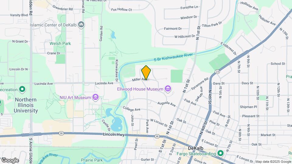 246 Miller Ave Map and Location Details