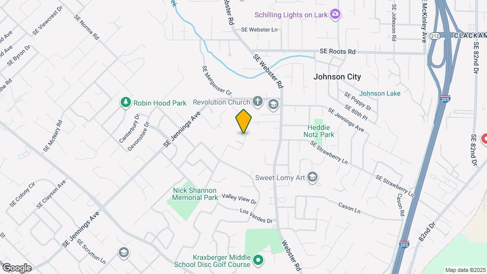 16831 SE Knoll Ridge Terrace Map and Location Details