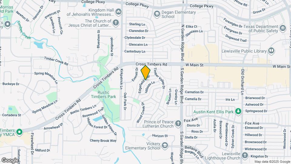 917 Edgefield Trail Map and Location Details