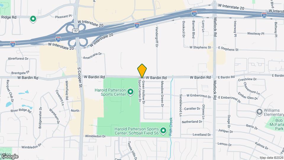 4702 Green Hollow Dr Map and Location Details