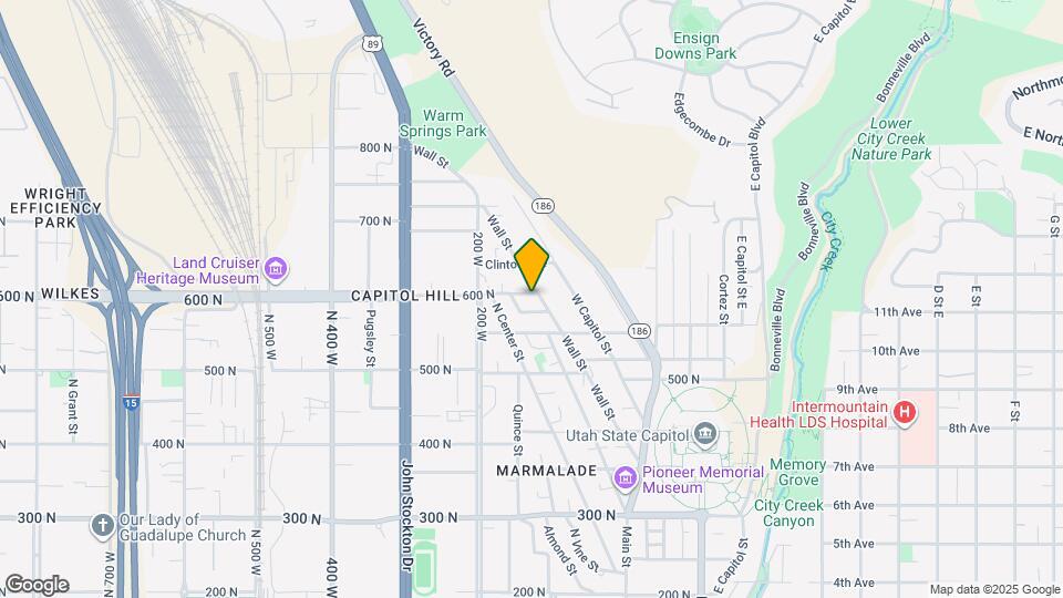 137 W 600 N Map and Location Details