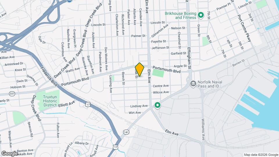 1234 Summit Ave Map and Location Details