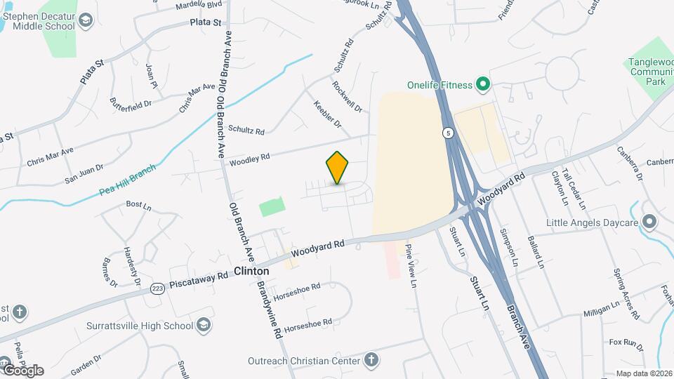 8805 Mimosa Ave Map and Location Details