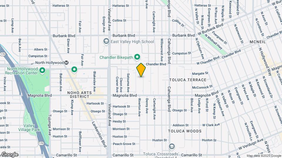 5309 Riverton Ave Map and Location Details