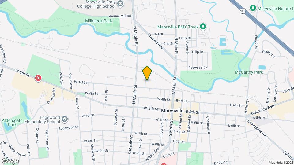 320 Sycamore St Map and Location Details