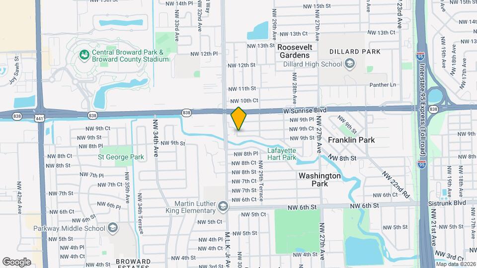 2999 NW 9th St Map and Location Details