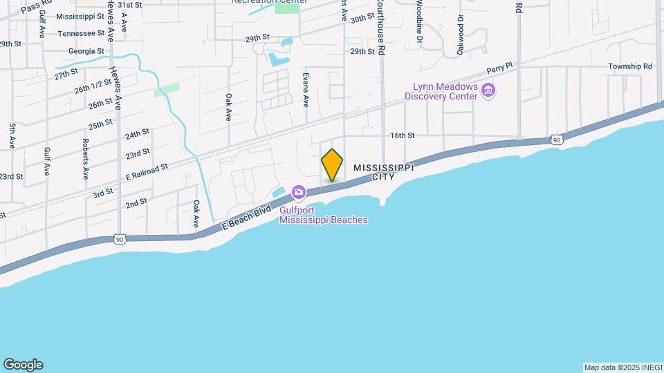 80 E Beach Blvd Map and Location Details