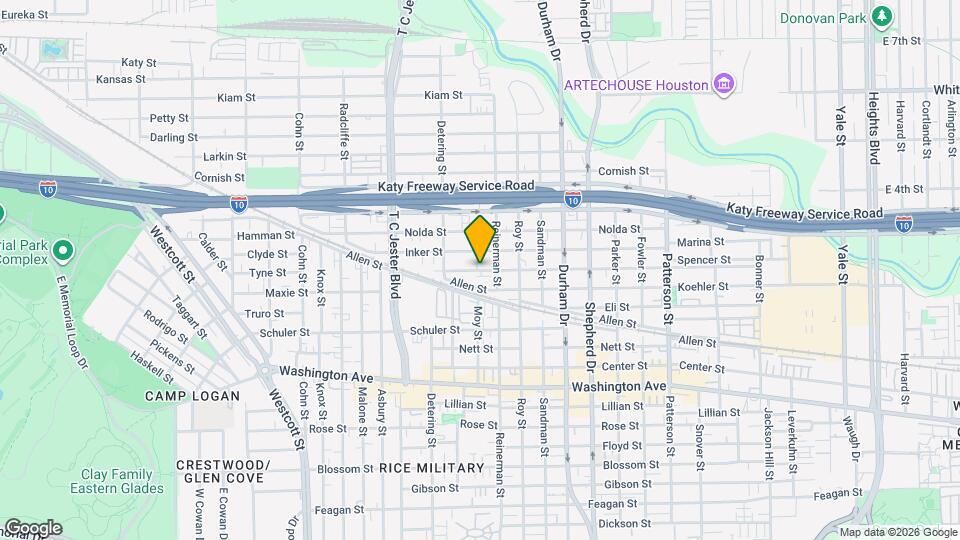 5250 Eigel St Map and Location Details