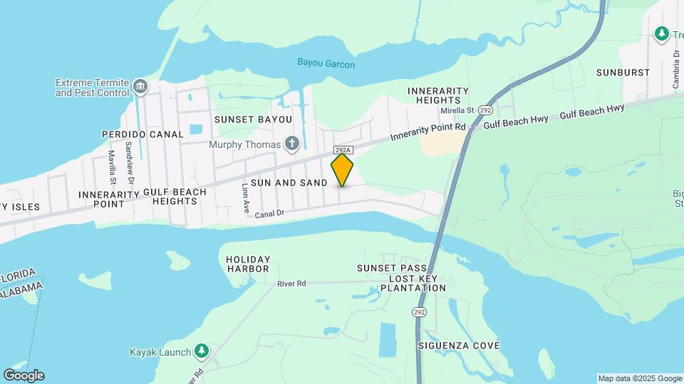 5802 Monterey Ave, Unit Upstairs Map and Location Details