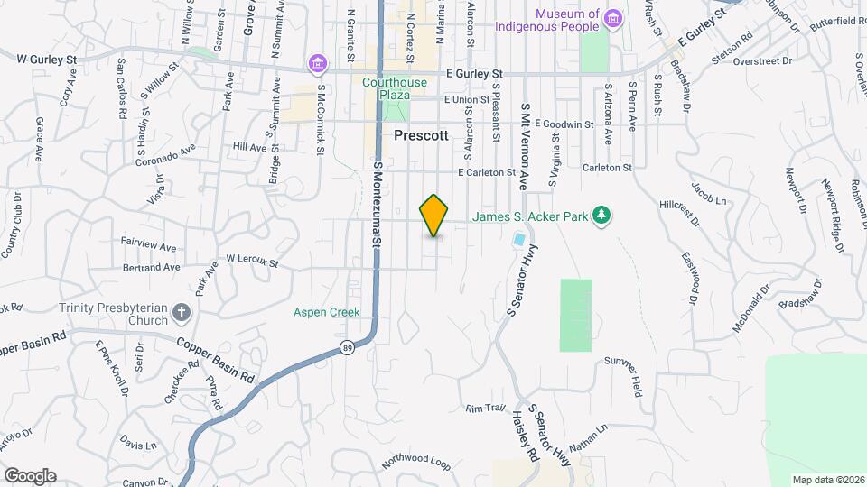 422 S Marina St Map and Location Details