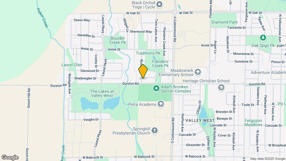 4396 Brookside Ln Map and Location Details