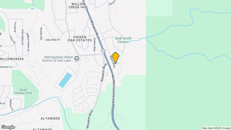 8971 Alpen Way Mapa y Detalles de la Ubicación
