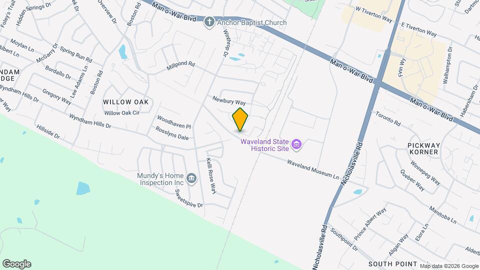 3855 Lochdale Terrace Map and Location Details