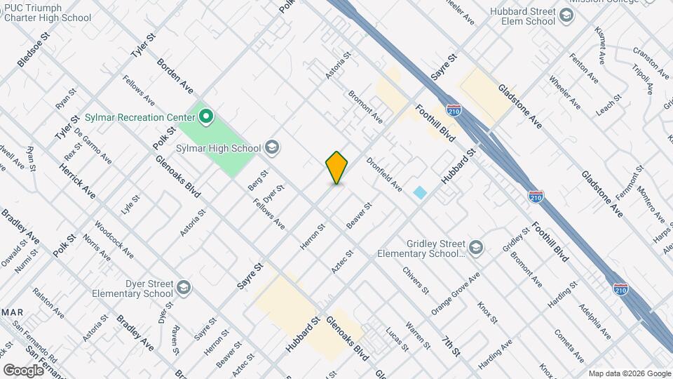 14012 Sayre St Map and Location Details